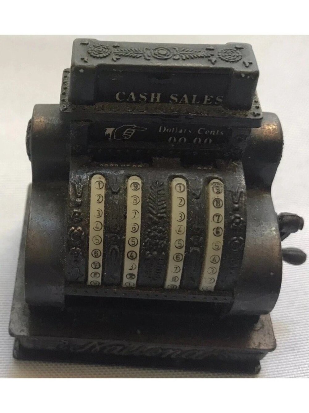 Vintage  Antique National Cash Register For Pencils